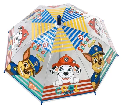 Produktbild von Paw Patrol Jungen Kinder Chase Marshall Regenschirm Stock-Schirm