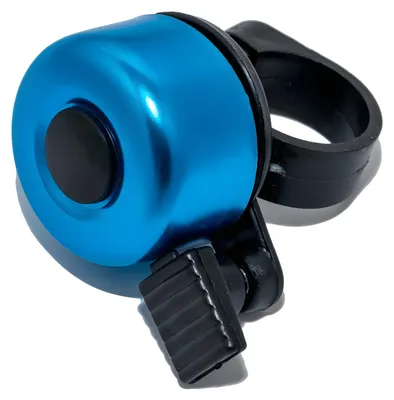 Produktbild von Fahrradklingel BestPrice blau Ø 35 mm Aluminium für MTB, Rennrad, E-Bike