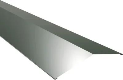 Produktbild von PRECIT Firstblech für Trapezblech nadelgrün RAL 6020 2000 mm x 250 mm x 250 mm x 0,63 mm