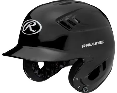 Produktbild von Rawlings R1601S VELO Serie Wärmeaustausch Baseball Batting Helmet | Erwachsene Farbe schwarz