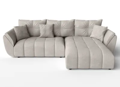 Produktbild von AX LIVING Ecksofa mit Schlaffunktion Antalya L Sofa Beige 280 cm