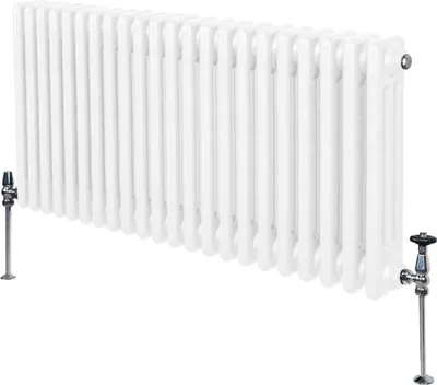 Produktbild von Traditioneller 3-Spalten-Heizkörper - 600 x 1012 mm - Weiß
