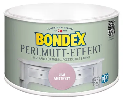 Produktbild von Bondex Holzfarbe Perlmutt-Effekt 500 ml lila amethyst