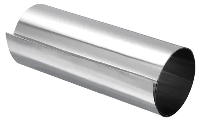 Edelstahlfolie 0,05x150x1000 mm, 304er Stahl, silber, 1 Rolle