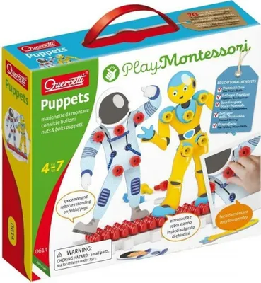 Obrázek produktu pro Quercetti Postavičky se šroubky a matičkami