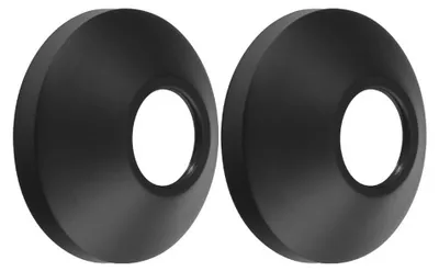 Produktbild von Sapho Abdeckung G3/4", 68x25mm, Konisch, Paar, Schwarz matt
