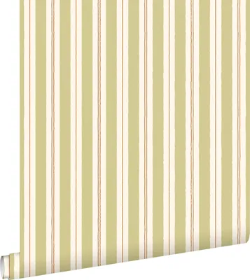 Zdjęcie produktu dla ESTAhome Tapeta paski zielonymIbrązowym 50 x 900 cm