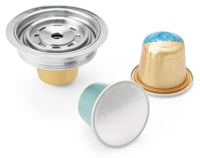 Produktbild von Edelstahl Kaffeefilter für wiederverwendbare Kapseln
