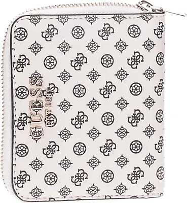 Produktbild von Guess Emilee Slg Small Zip Around Damen Kunstleder Geldbörse in Stone – 11 x 9 x 2 CM / Stone