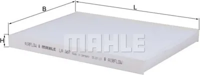 Produktbild von Innenraumfilter KNECHT LA 587