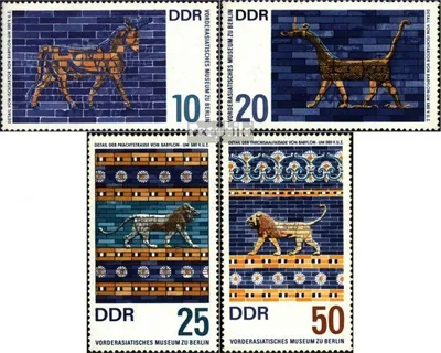 Produktbild von Briefmarken DDR 1966 Mi 1229-1232 (kompl.Ausgabe) postfrisch Vorderasiatisches Museum Berlin