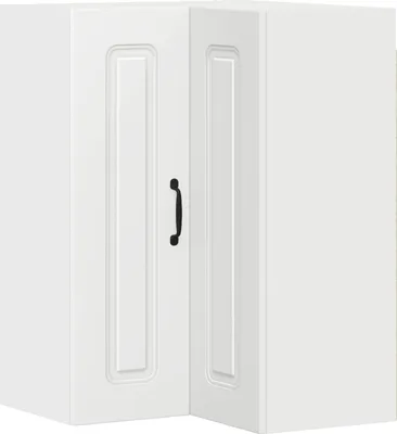 Image de Façade de lave-vaisselle vidaXL Kalmar, blanche, 57 x 57 x 80 cm, aggloméré