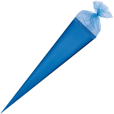 Produktbild von Herlitz Schultüte Basteltüte 70 cm rund, Farbe:dunkelblau