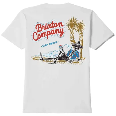 Obrázek produktu pro Tričko Brixton 17503-WHITE-XL pro Pánské