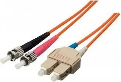 Produktbild von Equip LWL Patchkabel ST->ST 10.00m Singlemode Duplex OS2 ge Polybeutel