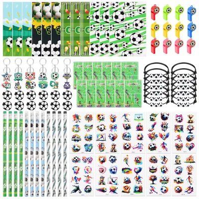 Fußball-Geschenkeset, 94-teilig, für Kindergeburtstag