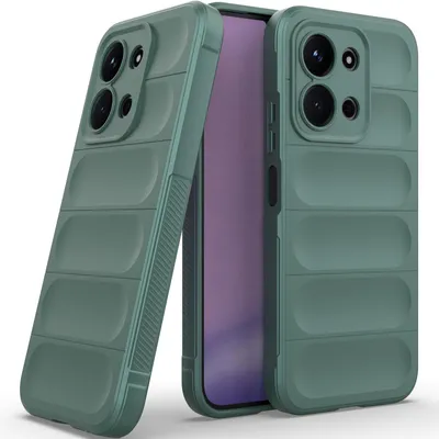 Immagine prodotto di Custodia per Xiaomi Redmi 15C 5G/4G in morbido TPU e silicone, resistente agli urti, verde