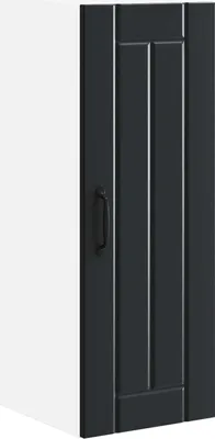 Immagine prodotto di vidaXL Armadio da parete LUCCA Nero 30 x 31 x 80 cm in materiale derivato dal legno