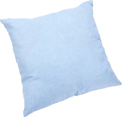 Produktbild von 45 x 45 cm Kissenbezug, Sofakissenbezug, bequemer Kissenbezug, Heimdeko, hellblau