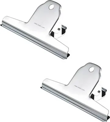 Immagine prodotto di Wonday FPI000172 Briefklemmer "spring clip" aus Metall, Breite: 100 mm