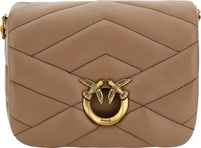 Produktbild von Pinko Bag Love Click Puff Baby Brown Gold