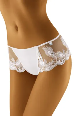 Produktbild von Wolbar wb405 damen shorts unterhose normaler bund unterwäsche, weiß, l