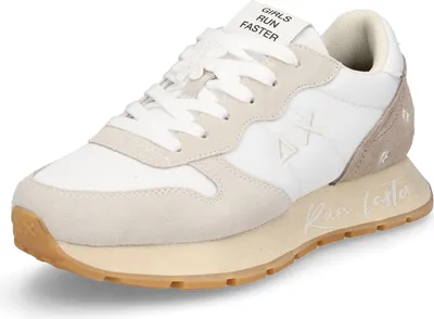 Produktbild von Sun68 Damen Sneaker Ally Vintage weiß taupe
