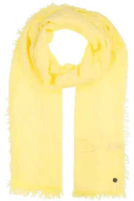Imagen del producto de FRAAS bufanda Polyester Stola Lemon Drop amarillo claro