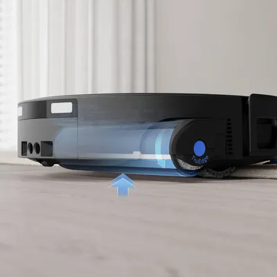 Obrázok produktu pre Ecovacs DEEBOT T90S PRO OMNI EU, Bezvreckové, Čierna, Kolo, Vrecko na prach, 0,25 L, Nabíjanie, Purification