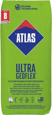 Zdjęcie produktu dla Geoflex Ultra Klej żelowy do płytek 25 kg wysokoelastyczny