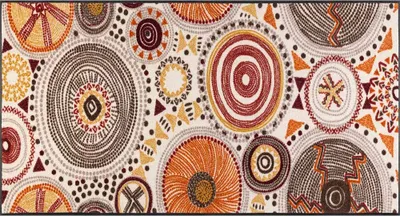 Produktbild von wash+dry Schmutzfangmatte Boho Style - 75 x 190 cm