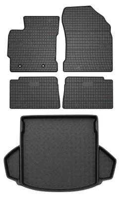Immagine prodotto di Tappetini gomma SolidPRO + bagagliaio per Toyota Auris II 2012-2018 5 pezzi