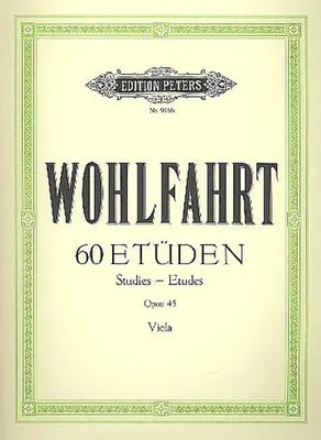 Obrázok produktu pre 60 Etüden für Violine solo op. 45