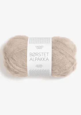 Produktbild von Sandnes Garn Borstet Alpakka 50 g col.3021 beige, 191-0001190-003021