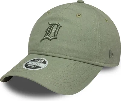 Produktbild von New Era 9Twenty Damen Cap - LEINEN Detroit Tigers oliv