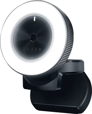 Produktbild von RAZER Kiyo Webcam mit Ringlicht und Mikrofon 2688 x 1520 Pixel 4MP 1080p 30 FPS