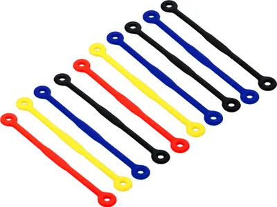 Produktbild von 10Pcs Tennis D?mpfer Silikon Tennisschl?ger Vibration absorbieren Shock Reducing Strips