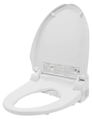 Produktbild von Bidet-Toilettensitz, beheizter Sitz, LED-Nachtlicht, WEISS, 220V, EU-Stecker