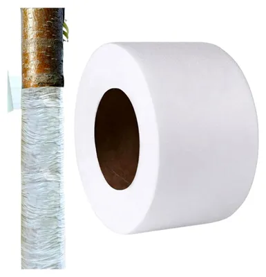 Produktbild von Baumschutzfolie, Frostschutzband, 7,6 cm x 50 m, winterfest, Baumverband, Pflanzenband, wetterfest