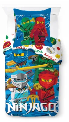 Produktbild von Lego Ninjago Dragons Rising Bettwäsche 135x200 cm 100% Baumwolle