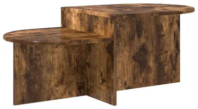 Produktbild von vidaXL Couchtisch Räuchereiche 100 x 50 x 40 cm Holzwerkstoff