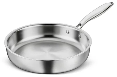 Obrázek produktu pro 26 cm pánev z nerezové oceli, vhodná pro indukční vařiče