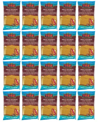 Produktbild von TRS Madras Curry Pulver mild 20x100g