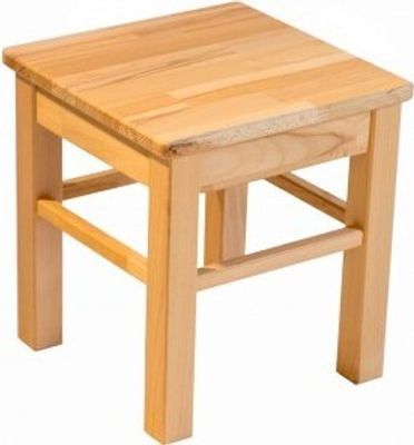 Kinderhocker Hocker kernbuche massiv geölt Sitzhocker