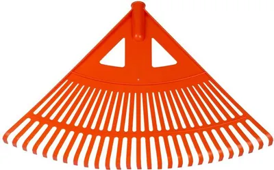 Obrázok produktu pre Hrable na lístie Strend Pro R130, 27 zubov, 58 cm, vejárovitý tvar, plast, bez násady