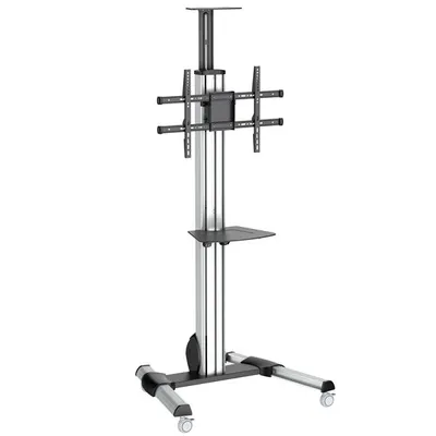 Produktbild von StarTech.com TV-Wagen - höhenverstellbar- für 32" bis 75" TVs, 40 kg, 81,3 cm (32"), 190,5 cm (75"), 200 x 200 mm, 600 x 400 mm, 1110 - 1510 mm