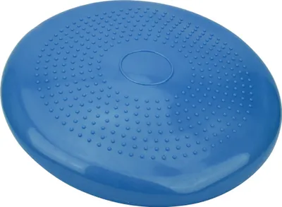 Zdjęcie produktu dla Poduszka balansowa do jogi, wzmocniona i nadmuchiwana, średnica 34 cm, do ćwiczeń pleców i treningu stabilności (niebieska)