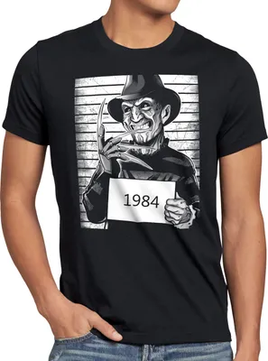 Produktbild von style3 Freddy 1984 Herren T-Shirt halloween horror krueger