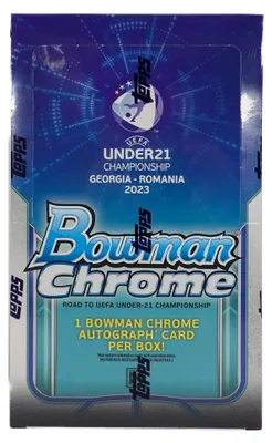 Image de 2022 Bowman Chrome Road to UEFA Under-21 HOBBY BOX – GUARANTEED AUTOGRAPH!