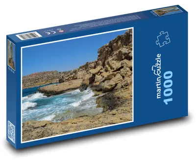 Zdjęcie produktu dla Puzzle 1000 Skaliste Wybrzeże Morza - martinpuzzle